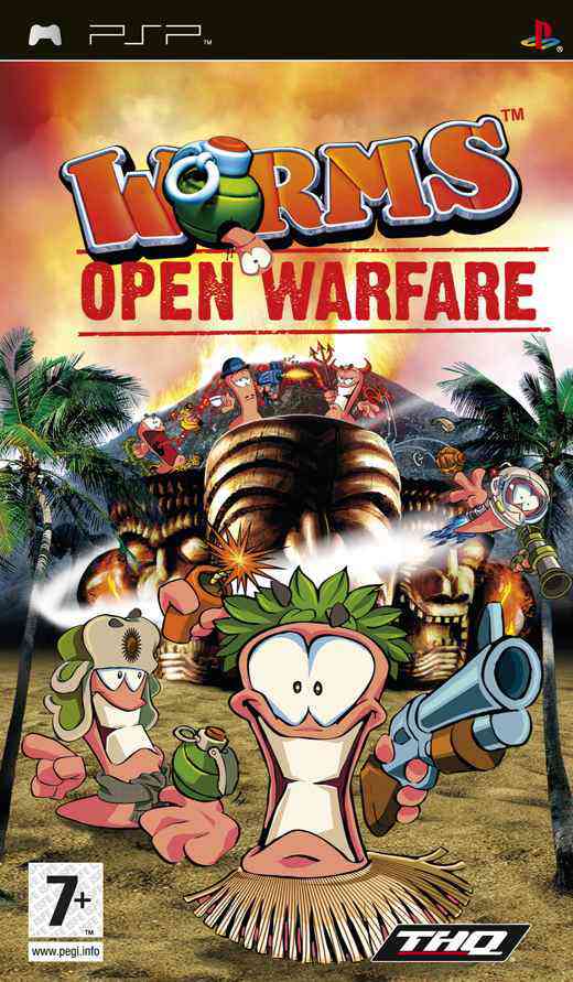 Worms Open Warfare Essentials Psp